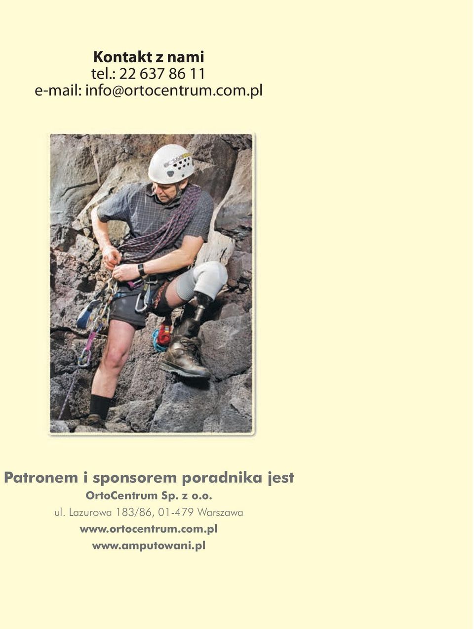 pl Patronem i sponsorem poradnika jest OrtoCentrum