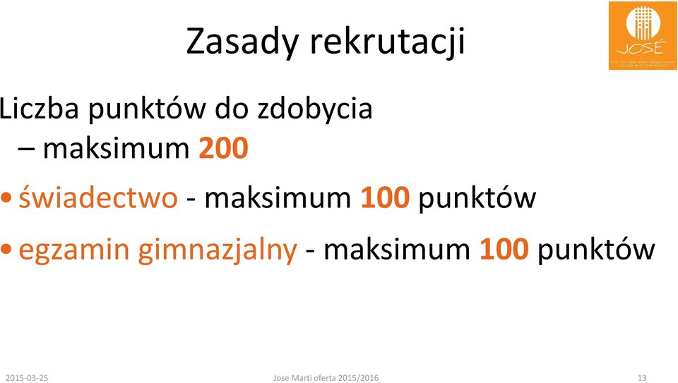 100 punktów egzamin gimnazjalny - maksimum