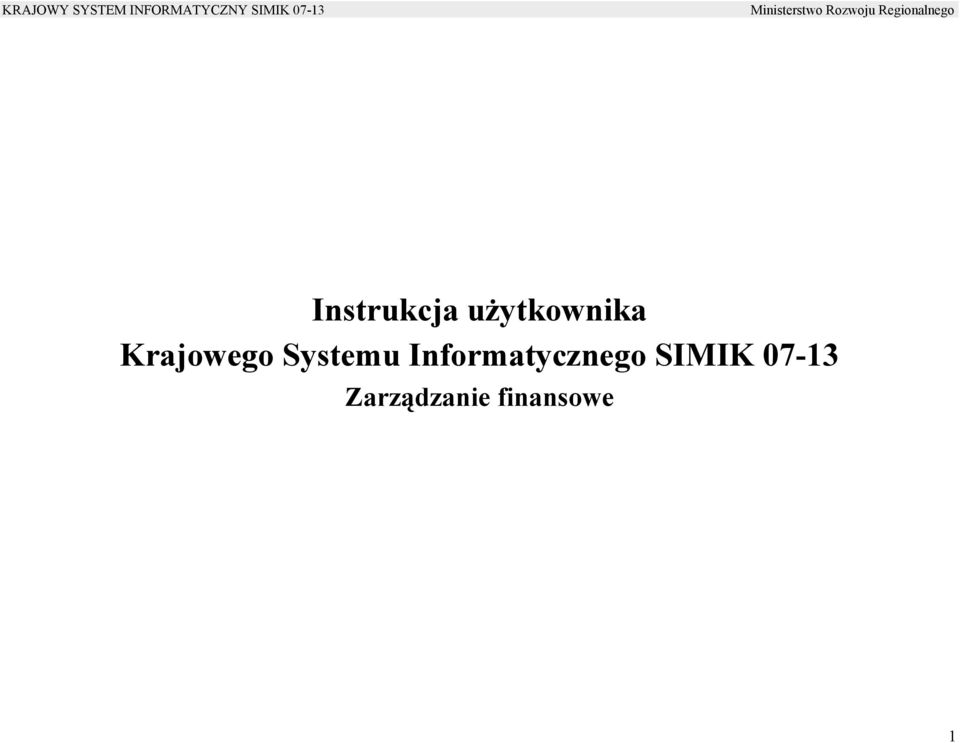 Informatycznego SIMIK