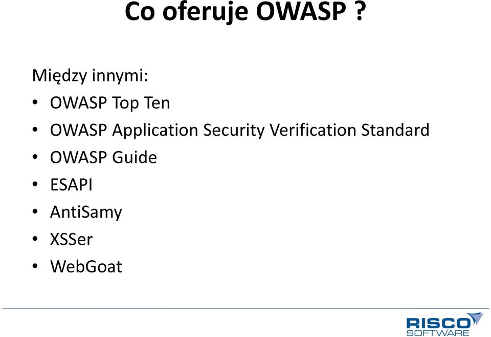 OWASP Application Security