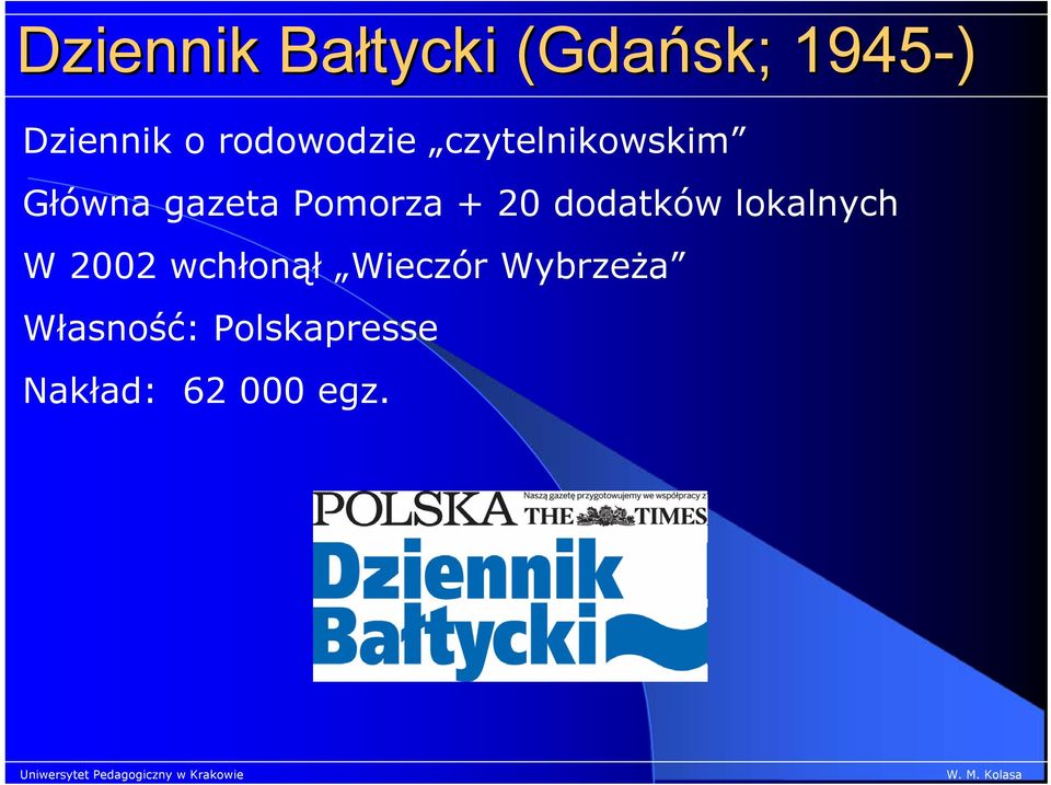 Pomorza + 20 dodatków lokalnych W 2002