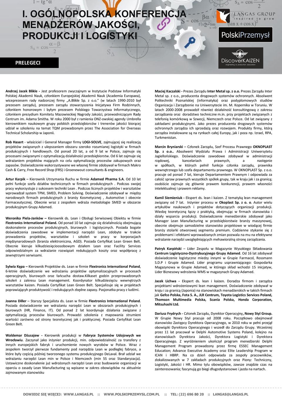 aea), wiceprezesem rady nadzor