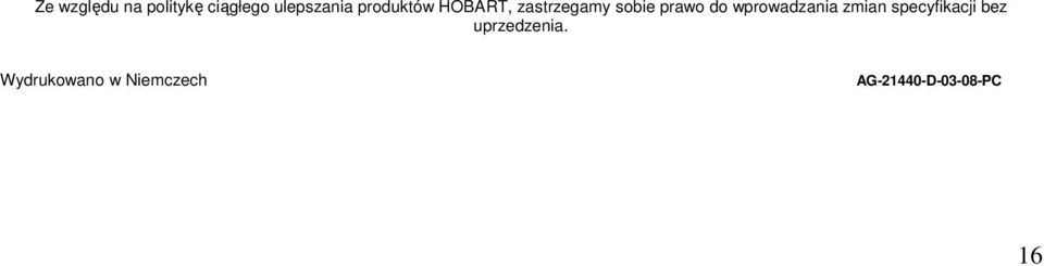 wprowadzania zmian specyfikacji bez