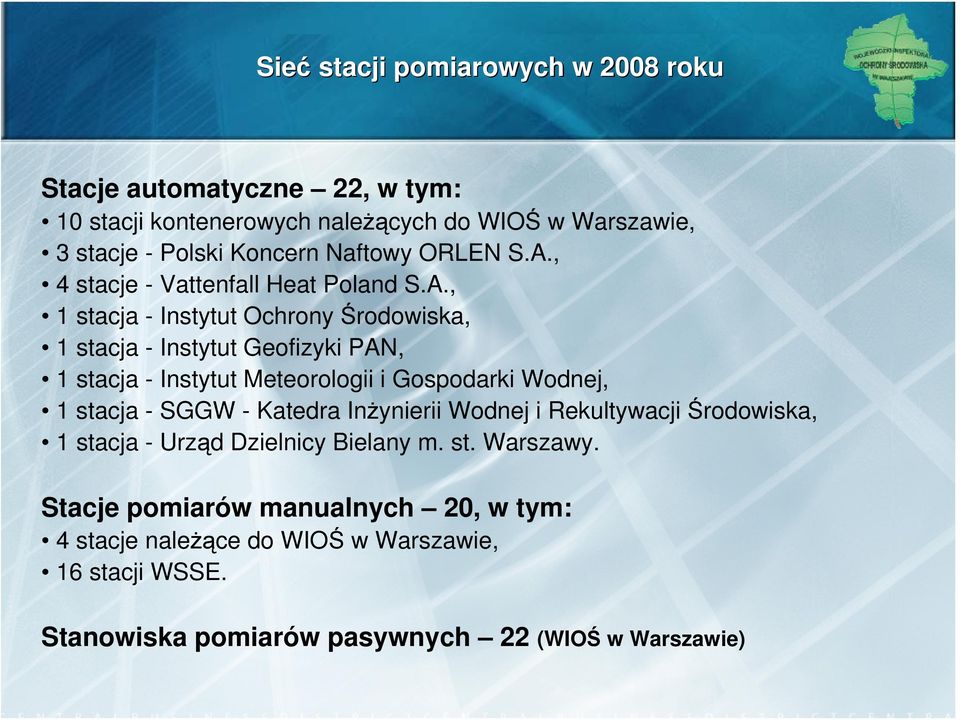 , 4 stacje - Vattenfall Heat Poland S.A.