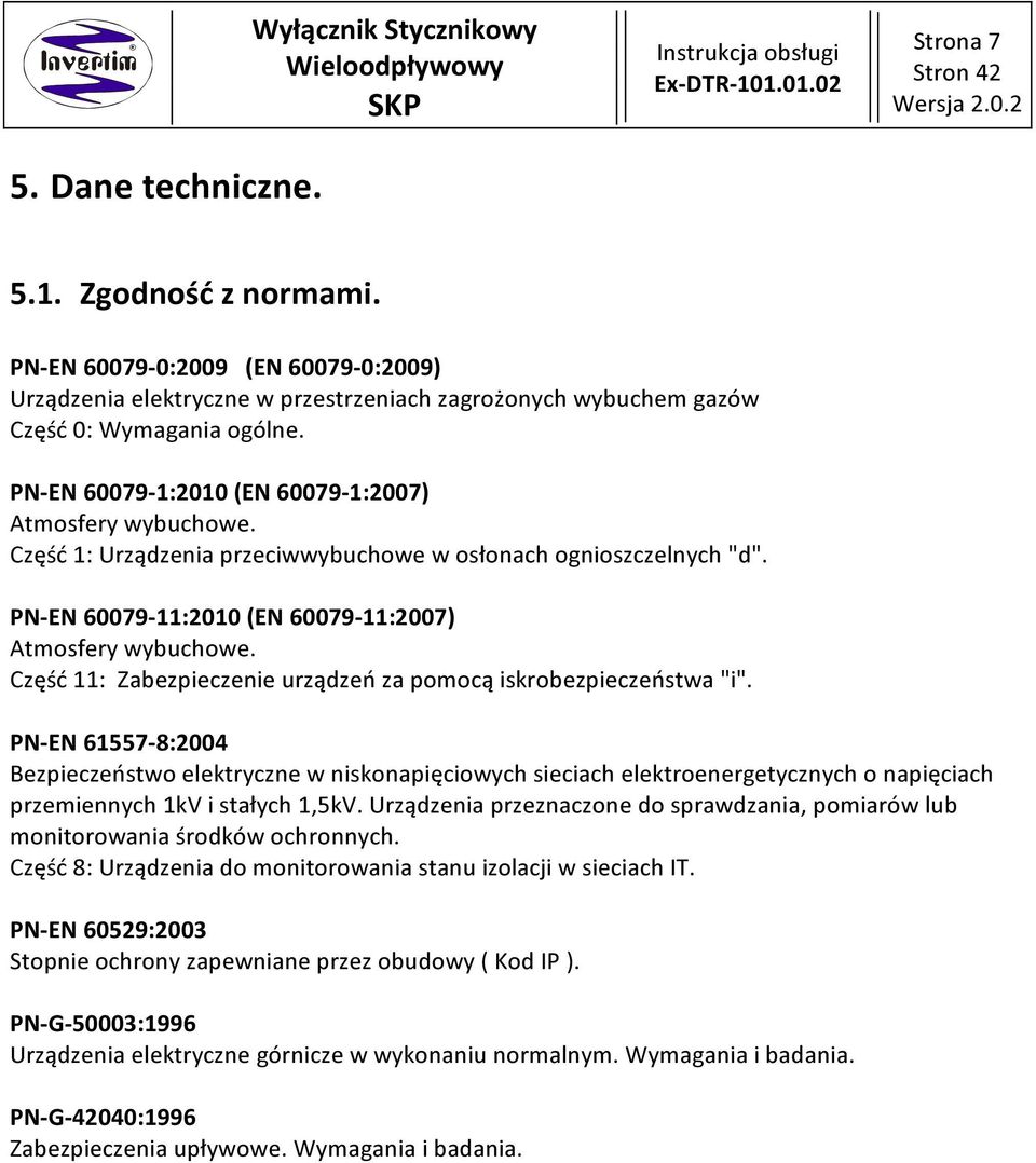 Część 11: Zabezpieczenie urządzeń za pomocą iskrobezpieczeństwa "i".