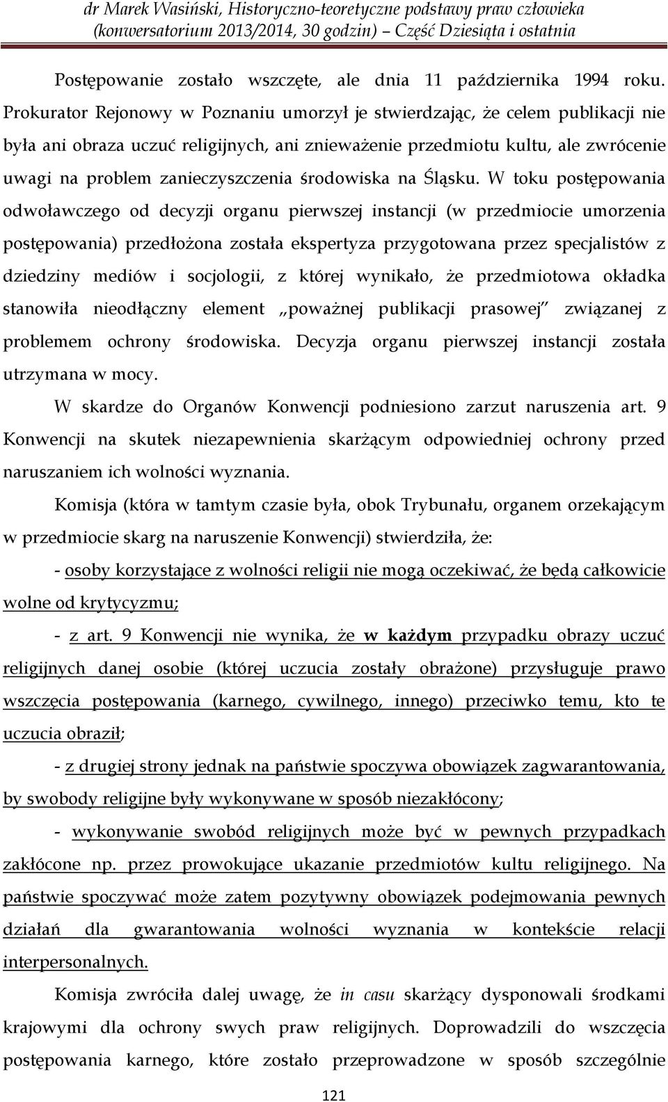 środowiska na Śląsku.