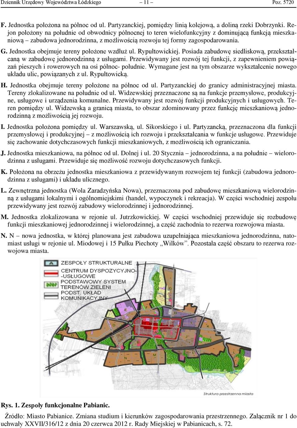 Jednostka obejmuje tereny położone wzdłuż ul. Rypułtowickiej. Posiada zabudowę siedliskową, przekształcaną w zabudowę jednorodzinną z usługami.