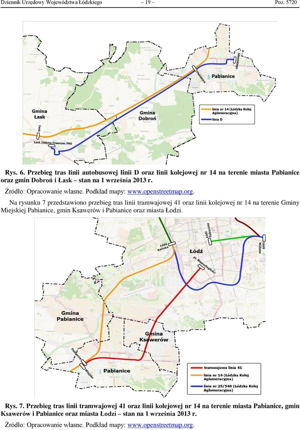 Źródło: Opracowanie własne. Podkład mapy: www.openstreetmap.org.