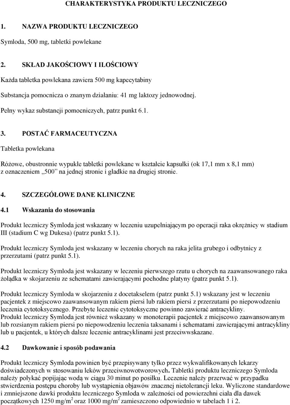 Pełny wykaz substancji pomocniczych, patrz punkt 6.1. 3.