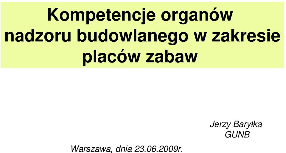 placów zabaw Warszawa, dnia
