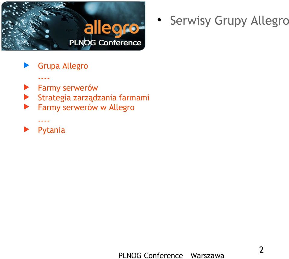 serwerów w Allegro ---Pytania