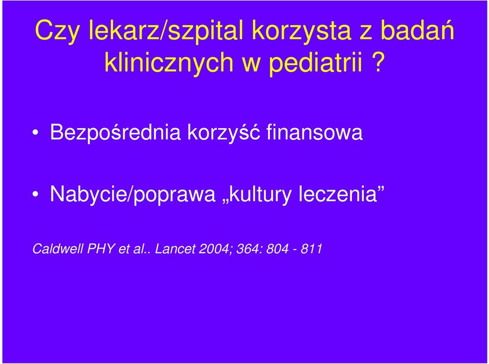 Bezpośrednia korzyść finansowa