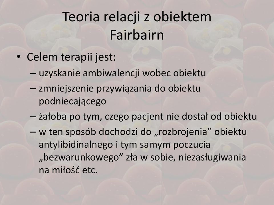 pacjent nie dostał od obiektu w ten sposób dochodzi do rozbrojenia obiektu