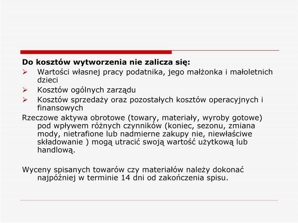 wpływem róŝnych czynników (koniec, sezonu, zmiana mody, nietrafione lub nadmierne zakupy nie, niewłaściwe składowanie ) mogą utracić