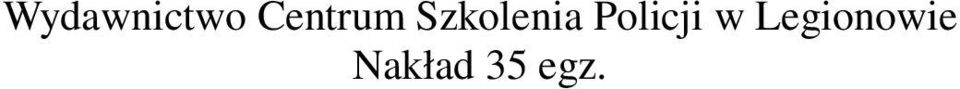 Szkolenia