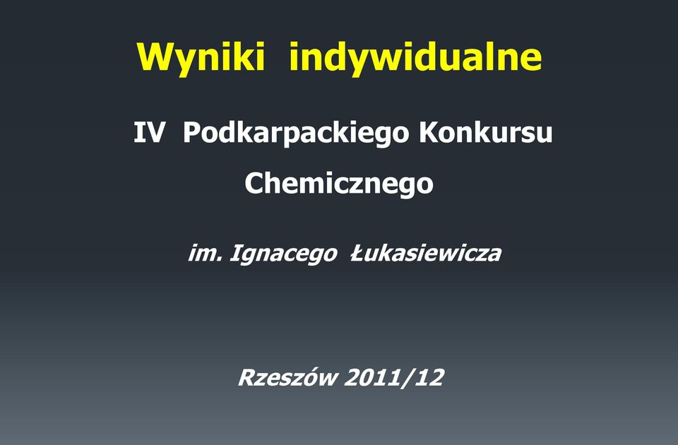 Chemicznego im.