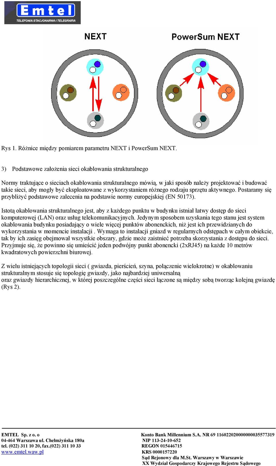 eksploatowane z wykorzystaniem różnego rodzaju sprzętu aktywnego. Postaramy się przybliżyć podstawowe zalecenia na podstawie normy europejskiej (EN 50173).