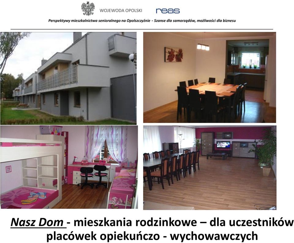 uczestników placówek
