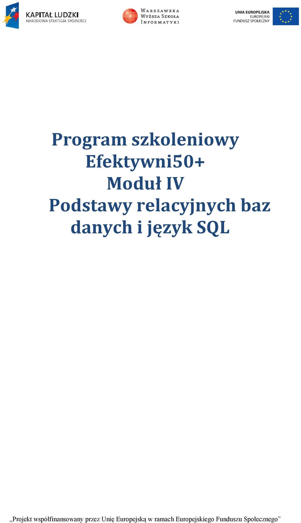 Podstawy relacyjnych