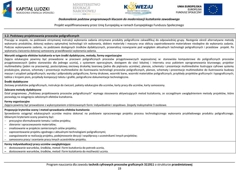 Następnie określ alternatywne metody wykonania produktów, dokonaj wyboru optymalnej technologii ich wykonania, dobierz materiały i maszyny oraz obliczy zapotrzebowanie materiałowe niezbędne do