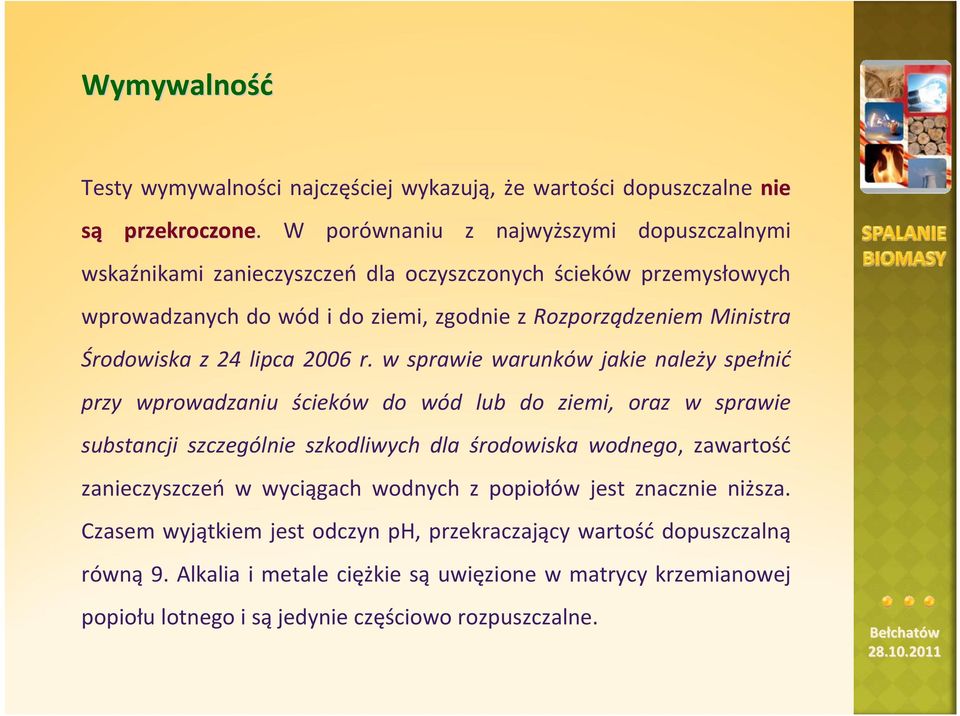 Środowiska z 24 lipca 2006 r.
