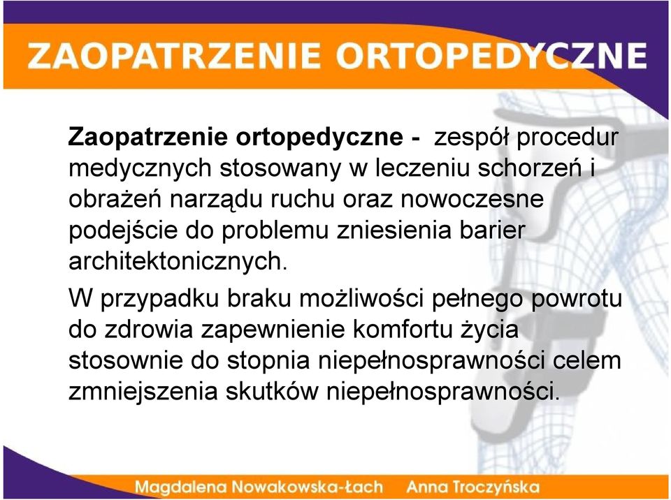architektonicznych.