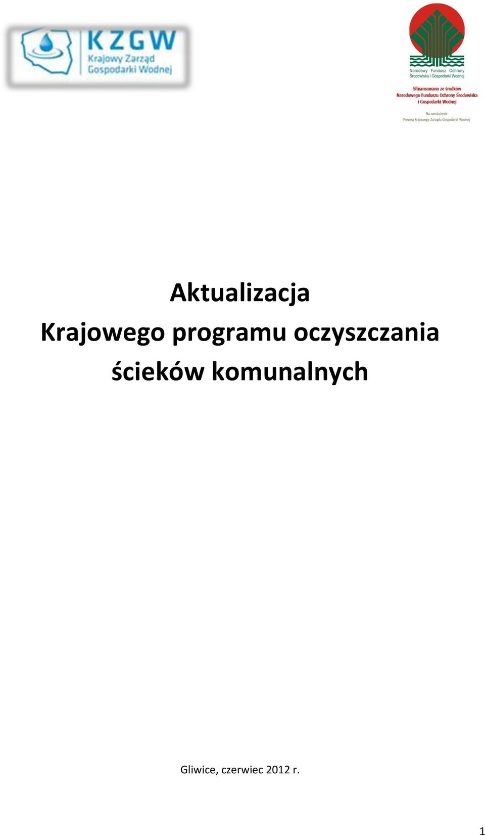 ścieków komunalnych