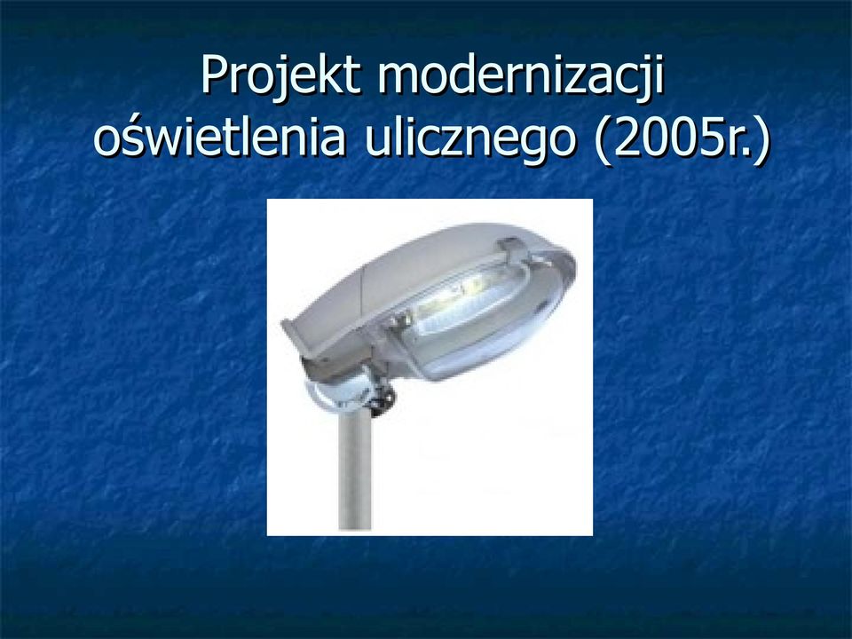 oświetlenia