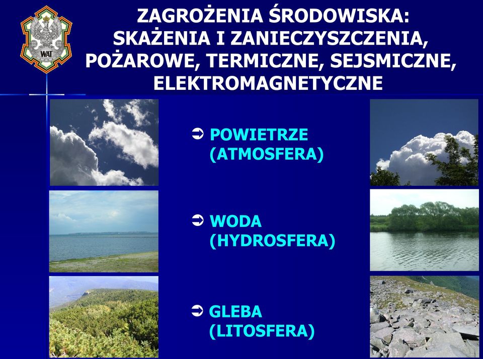 SEJSMICZNE, ELEKTROMAGNETYCZNE POWIETRZE