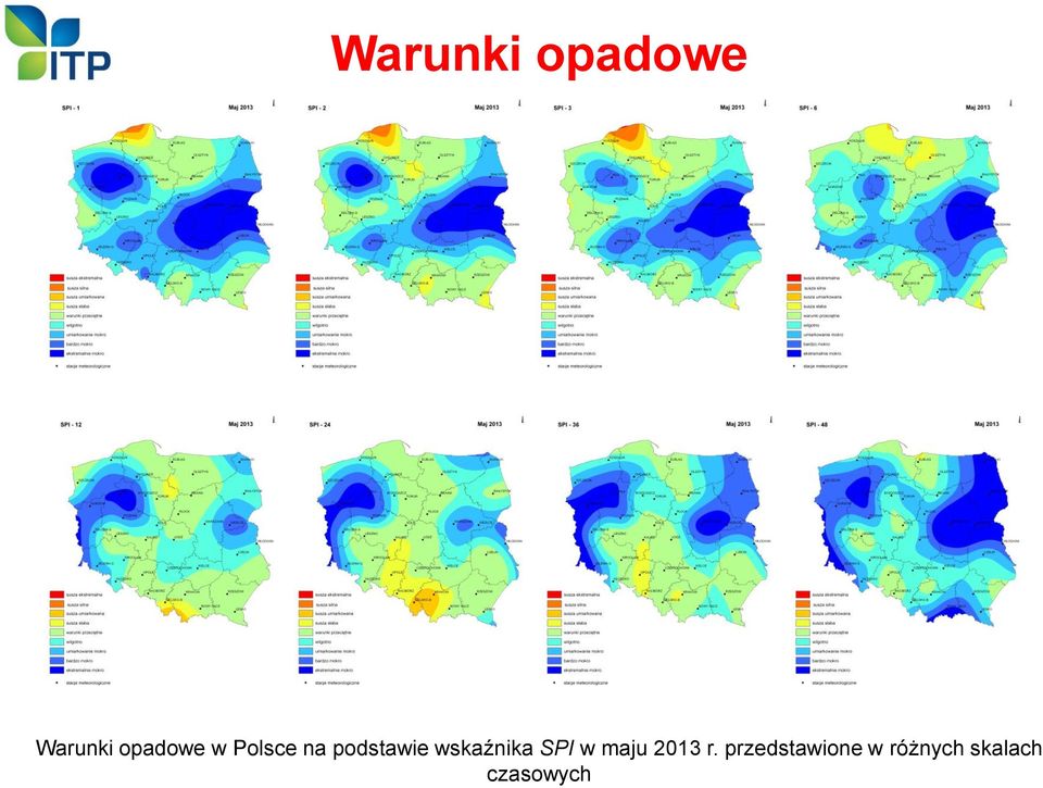 wskaźnika SPI w maju 2013 r.