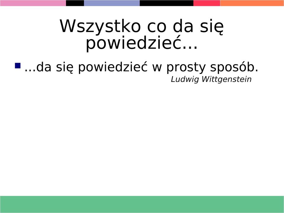 .....da się powiedzieć