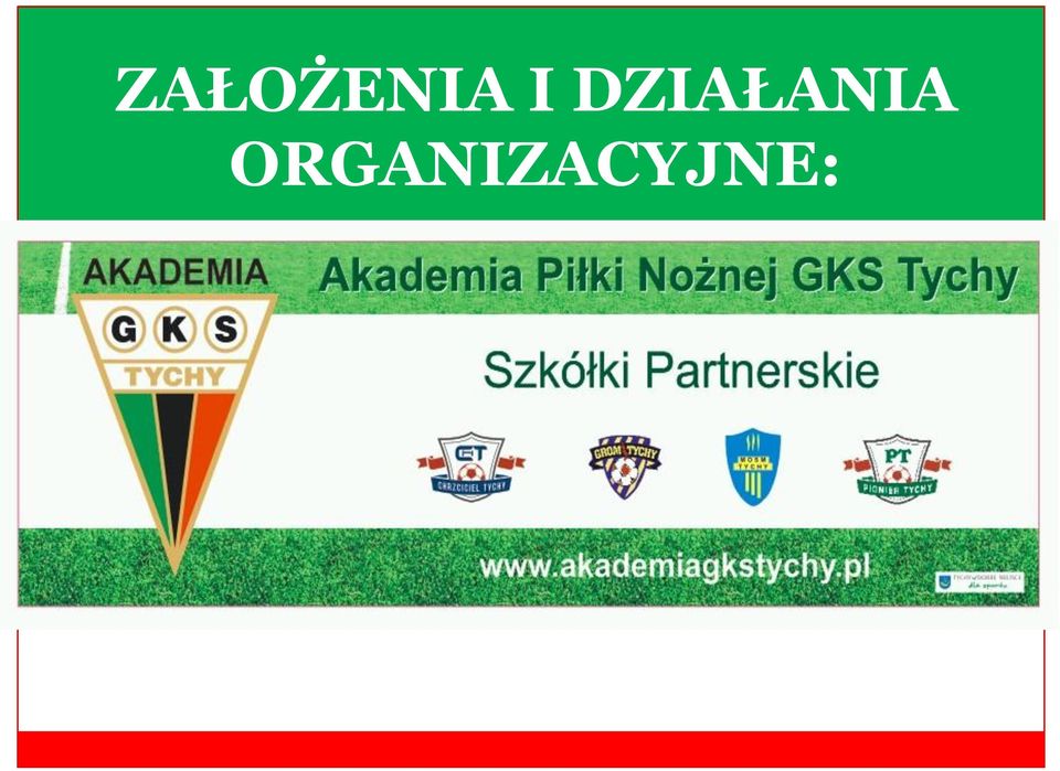 ORGANIZACYJNE: