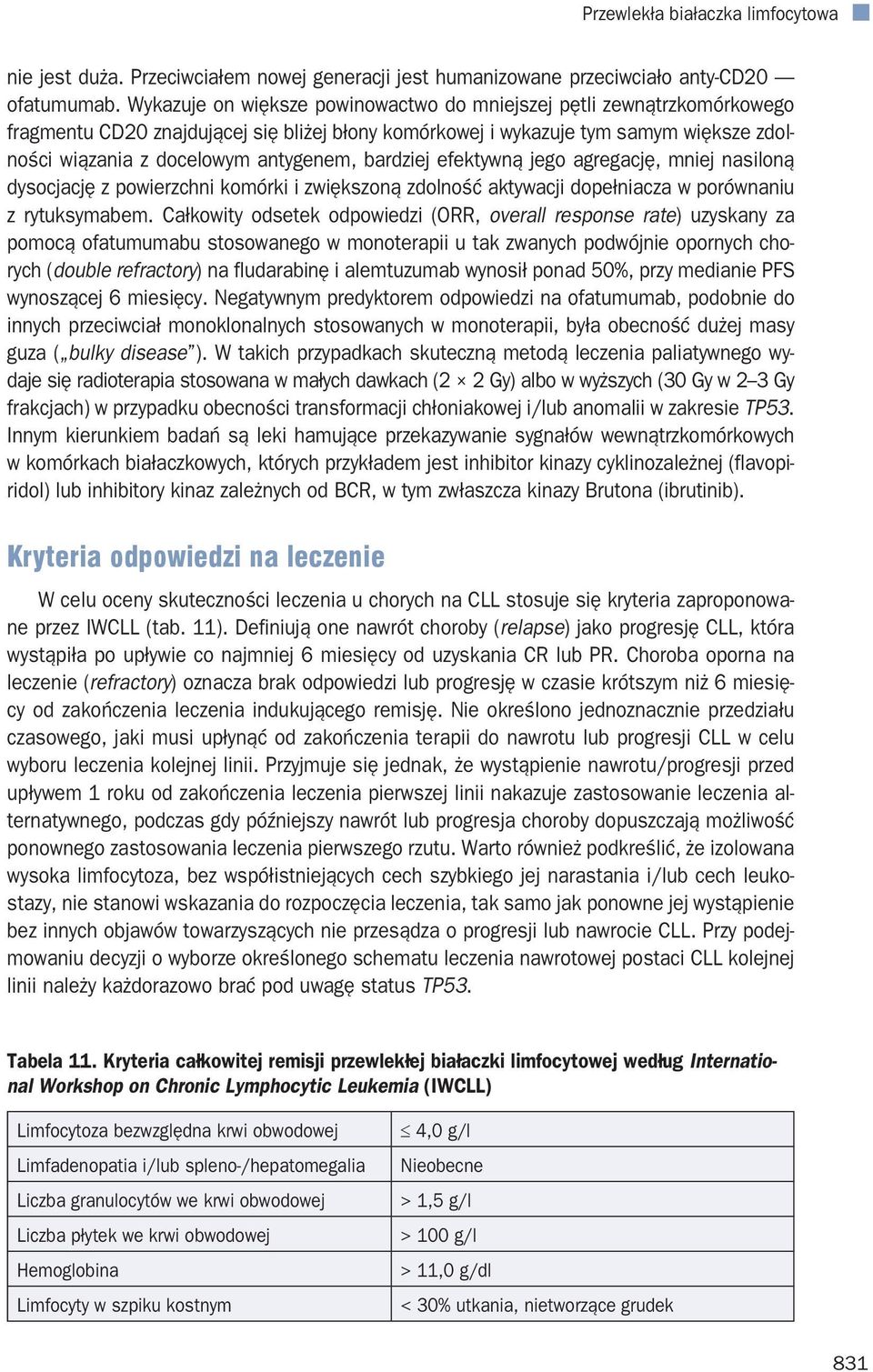 bardziej efektywną jego agregację, mniej nasiloną dysocjację z powierzchni komórki i zwiększoną zdolność aktywacji dopełniacza w porównaniu z rytuksymabem.