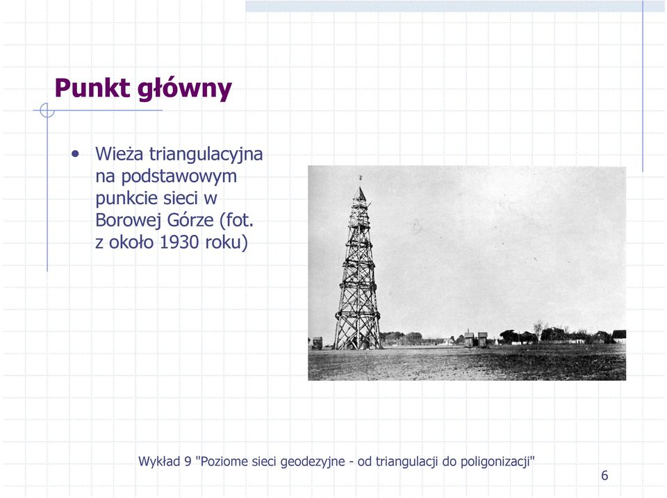 podstawowym pukcie sieci