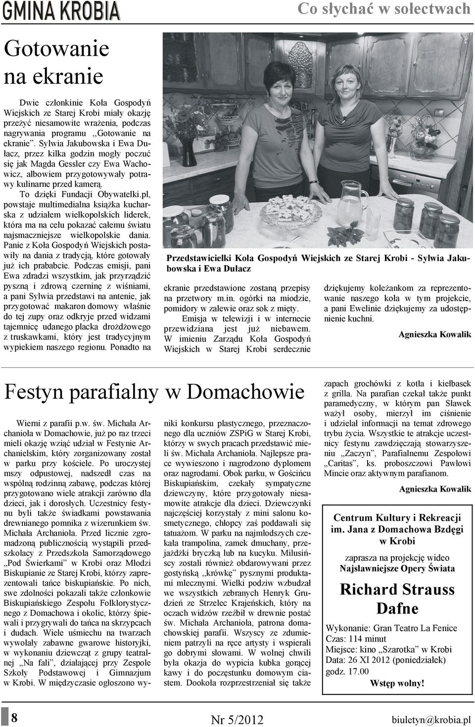 pl, powstaje multimedialna książka kucharska z udziałem wielkopolskich liderek, która ma na celu pokazać całemu światu najsmaczniejsze wielkopolskie dania.