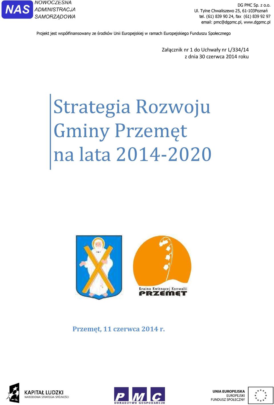 Rzwju Gminy Przemęt na lata