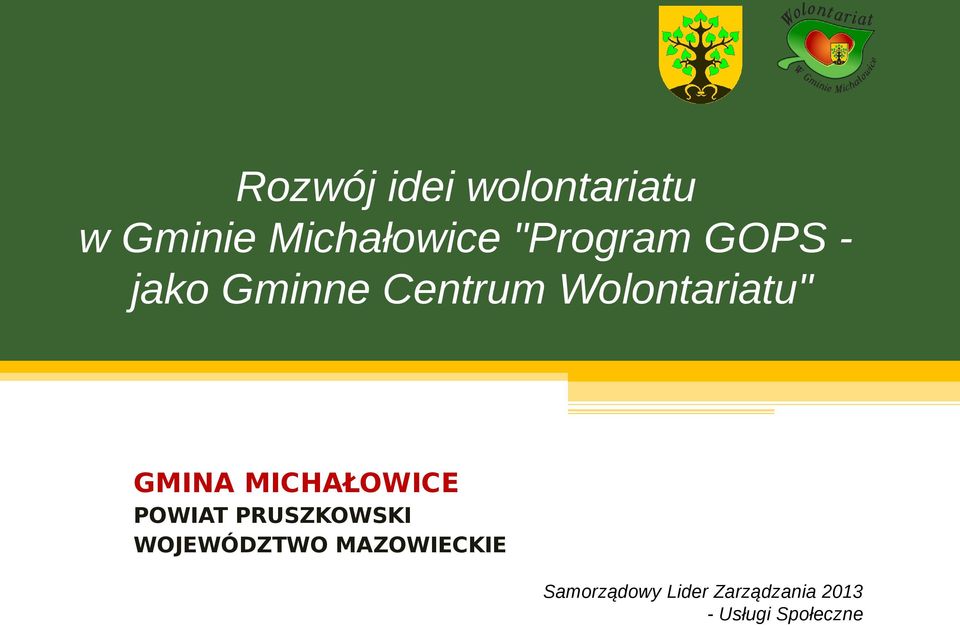 WOJEWÓDZTWO MAZOWIECKIE Samorządowy