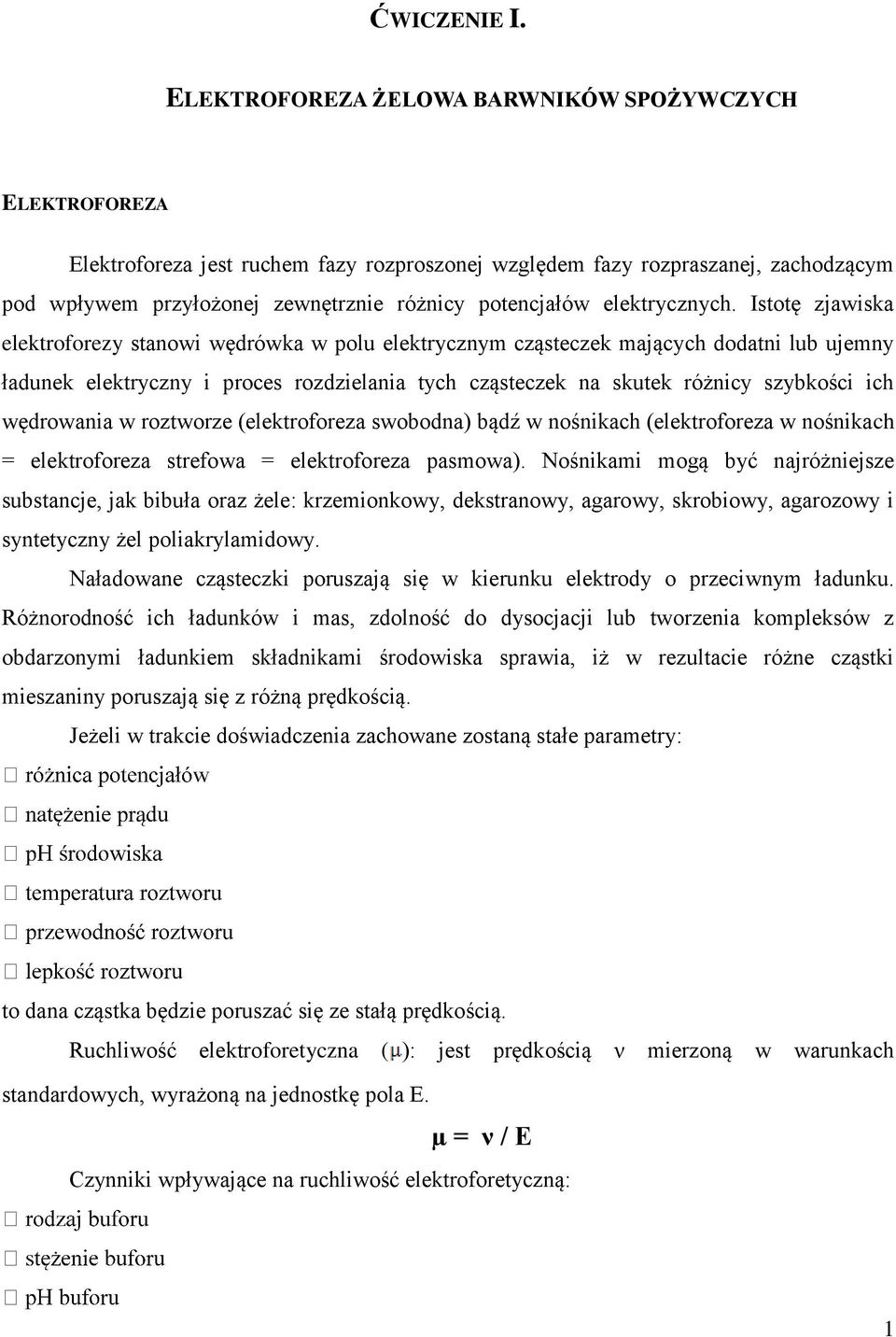 elektrycznych.