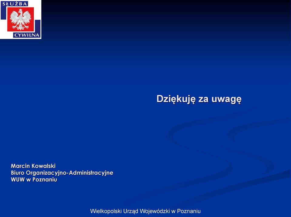 Wielkopolski Urząd Wojewódzki W Poznaniu Urzędem Otwartym Na