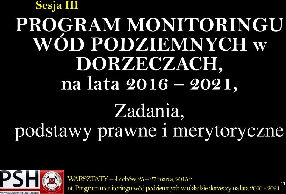 na lata 2016 2021, Zadania,