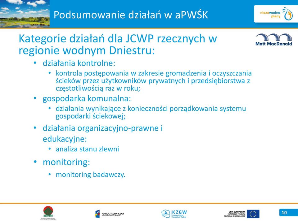 z częstotliwością raz w roku; gospodarka komunalna: działania wynikające z konieczności porządkowania systemu