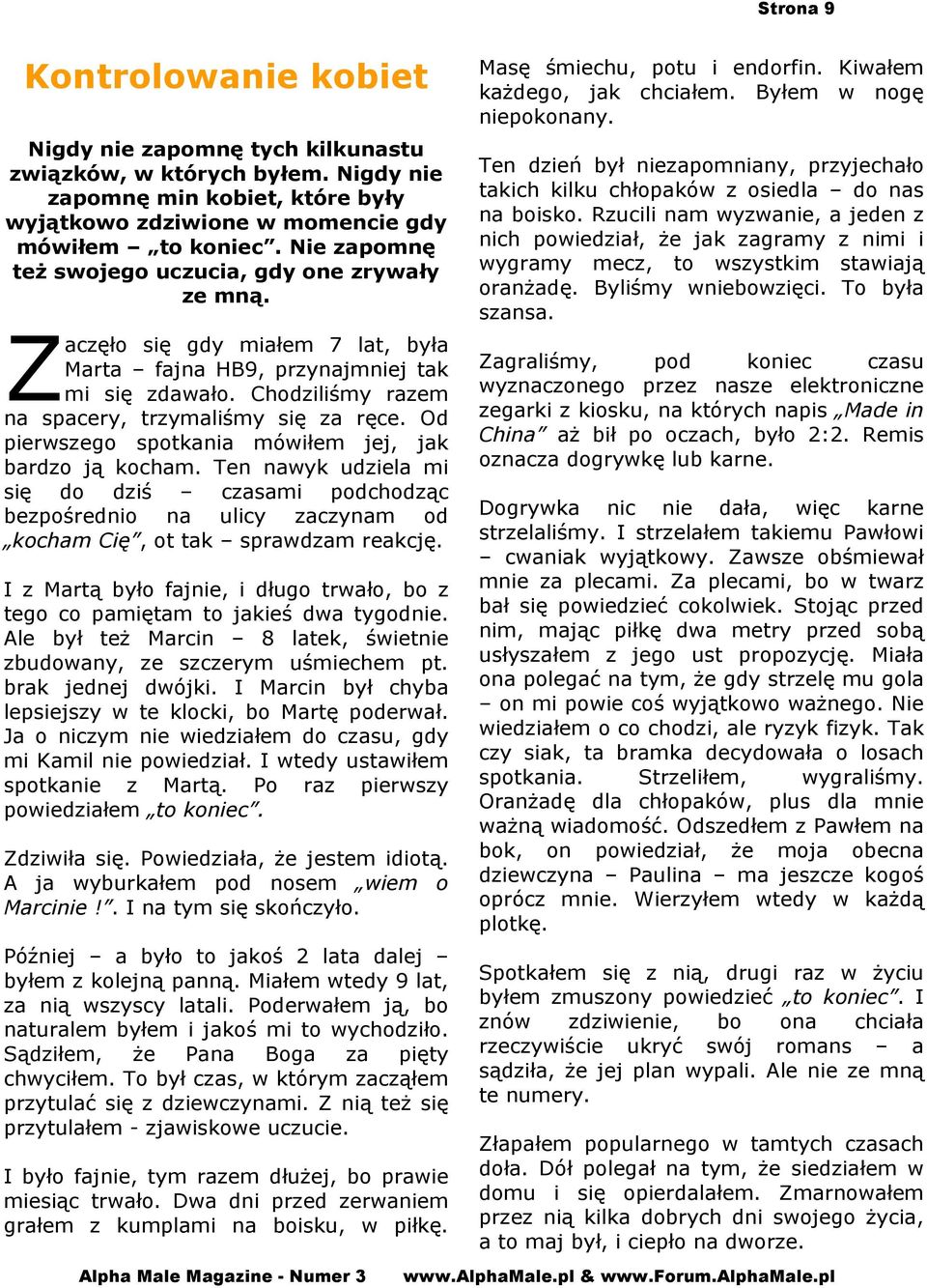 Pua Randki online komunikat śledzenia