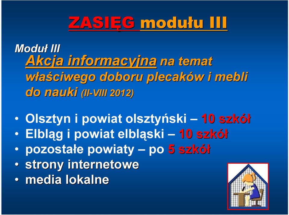 Olsztyn i powiat olsztyński 10 szkół Elbląg i powiat elbląski