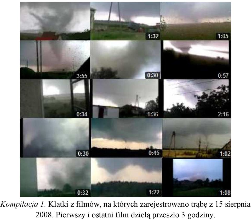 zarejestrowano trąbę z 15