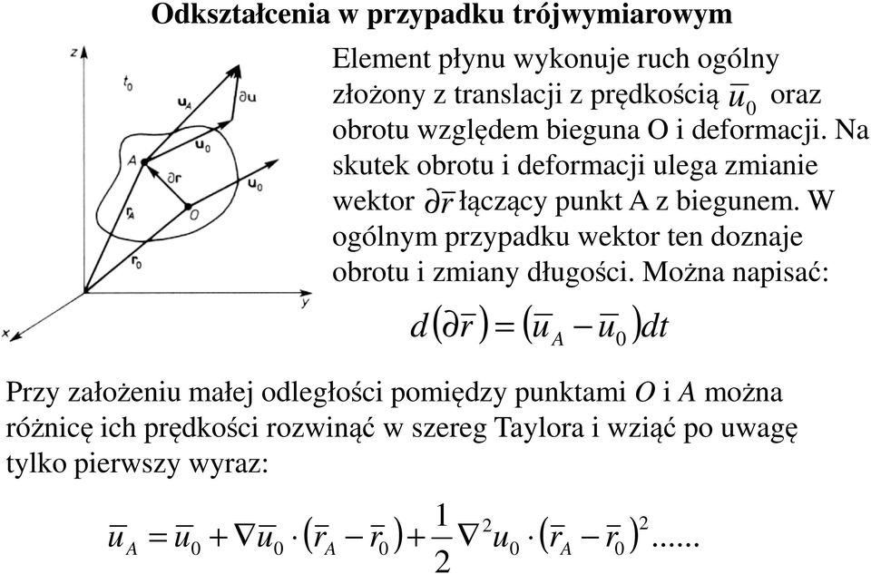 W ogólnm prpadk wektor ten donaje obrot i mian dłgości.