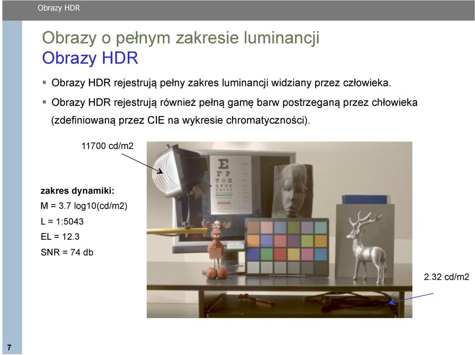 ! Obrazy HDR rejestrują również pełną gamę barw postrzeganą przez chłowieka