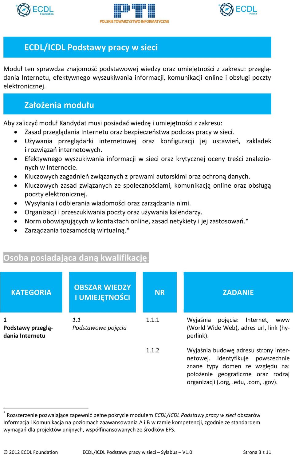 Używania przeglądarki internetowej oraz konfiguracji jej ustawień, zakładek i rozwiązań internetowych.