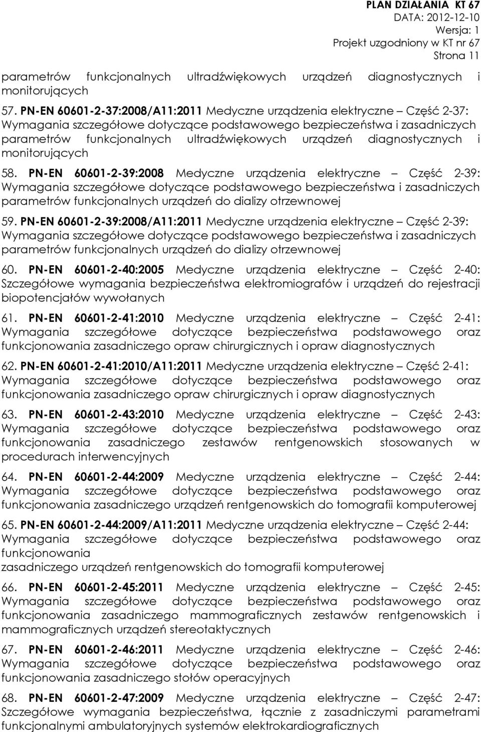 urządzeń diagnostycznych i monitorujących 58.