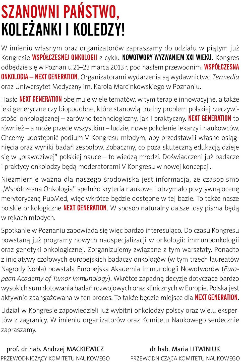 Karola Marcinkowskiego w Poznaniu.