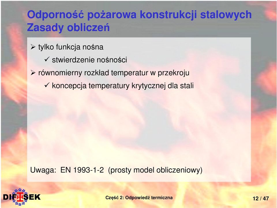 rozkład temperatur w przekroju koncepcja temperatury